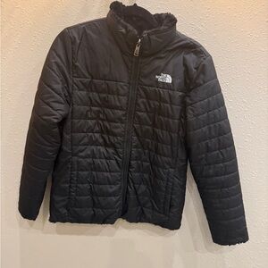The North Face Youth Black Insulated Jacket - XL
